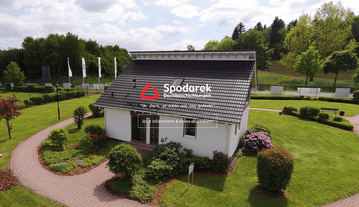 Dachbeschichtung in Aichtal: ✔️SpodarekDach.de | Dachreinigung, Dachdecker Alternative, Dachsanierungen