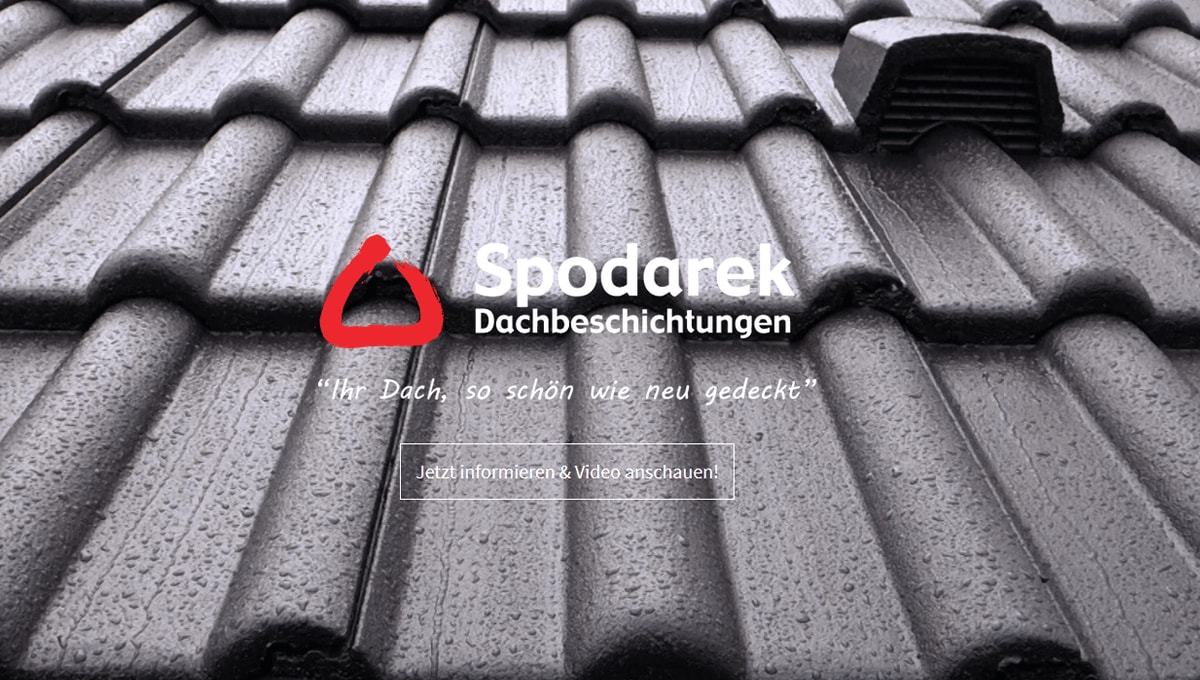Dachbeschichtung für Pliezhausen: ✔️SpodarekDach.de | Dachreinigungen, Dachdecker Alternative, Dachsanierungen